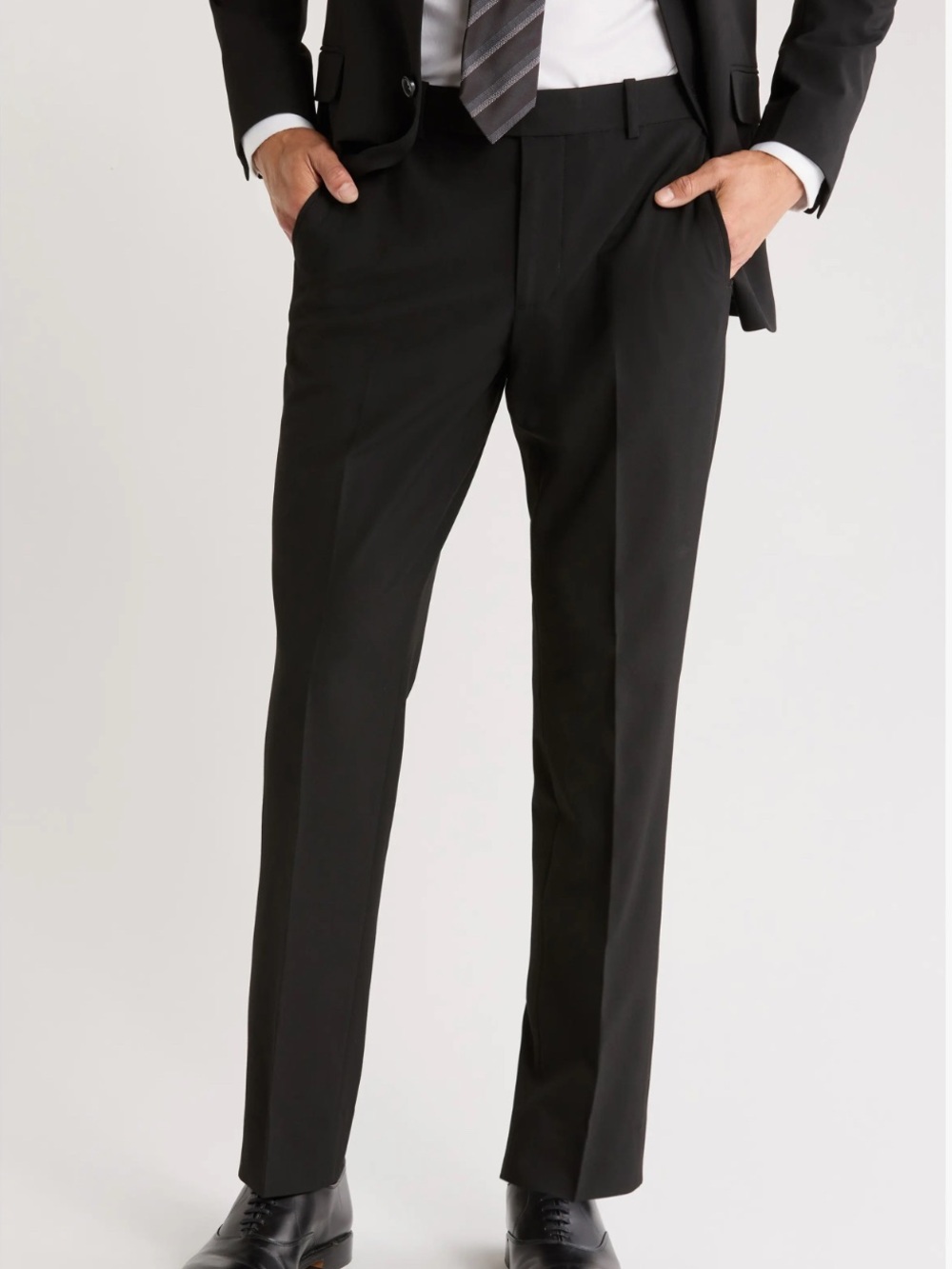 NWT Nordstrom Black Suit Separate Trouser Size W30 L30